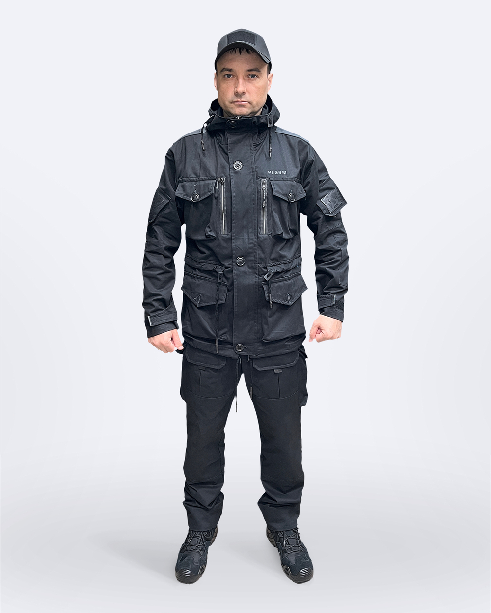 Костюм Горка 7 Чёрный летний Пич Софт Ультра (Пилигрим, Беларусь)