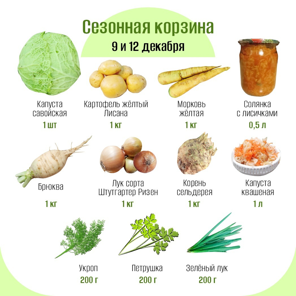 Сезонная корзина