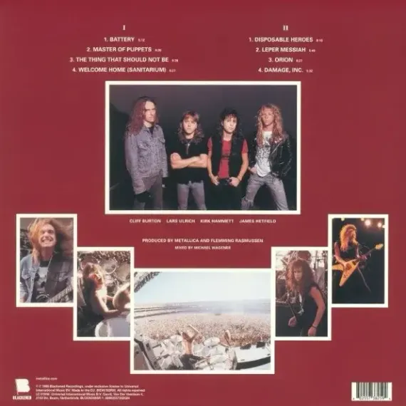 Metallica – Master Of Puppets (Remaster 2017) LP