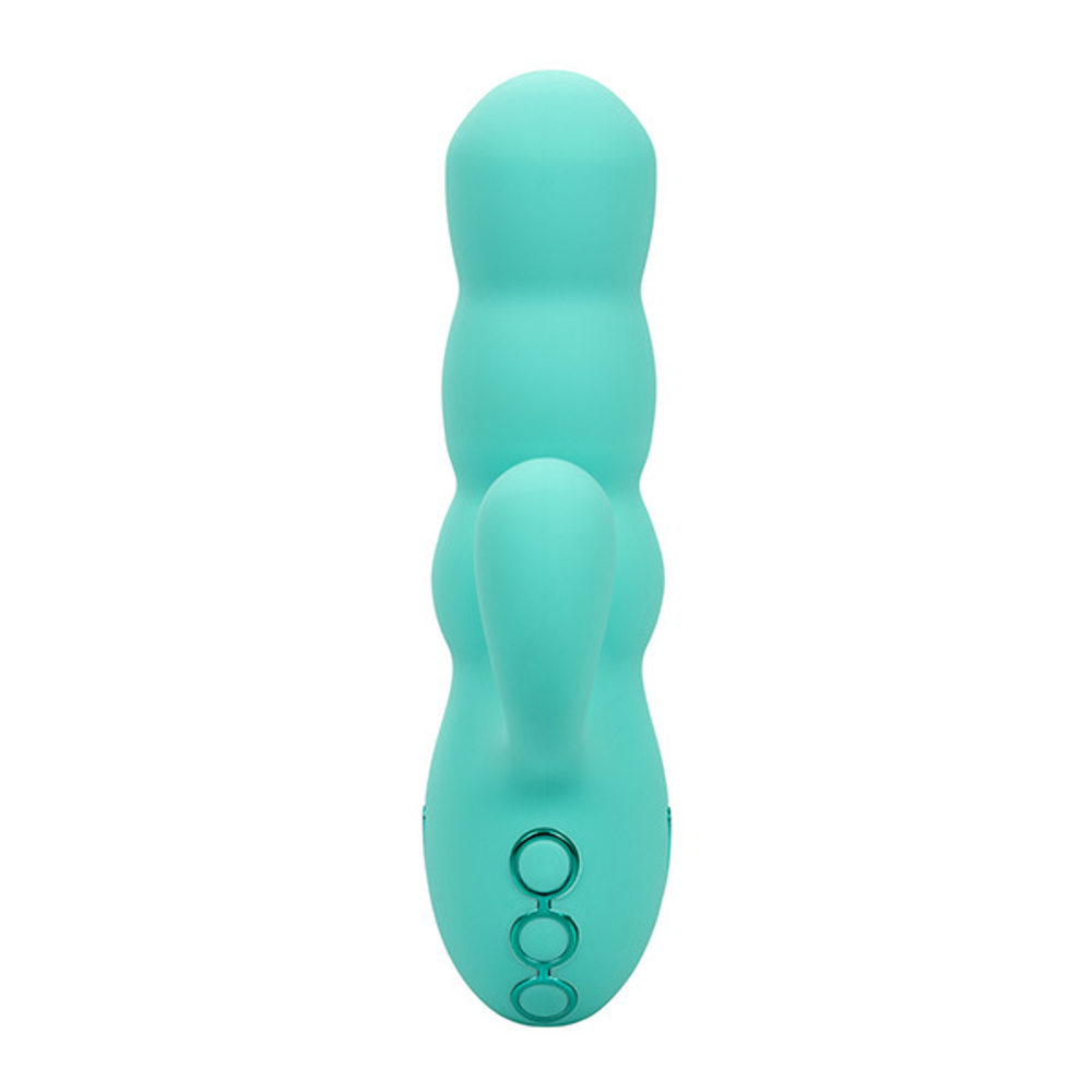 Мятный вибратор-кролик 15см с поступательными движениями California Exotic Dreaming Del Mar Diva Vibrador SE-4349-30-3