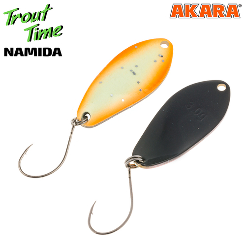 Блесна колебалка Akara Trout Time Namida 30 3,5 гр. 51P фосфорная