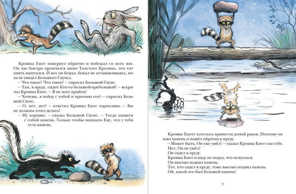 Крошка енот и тот, кто сидит в пруду