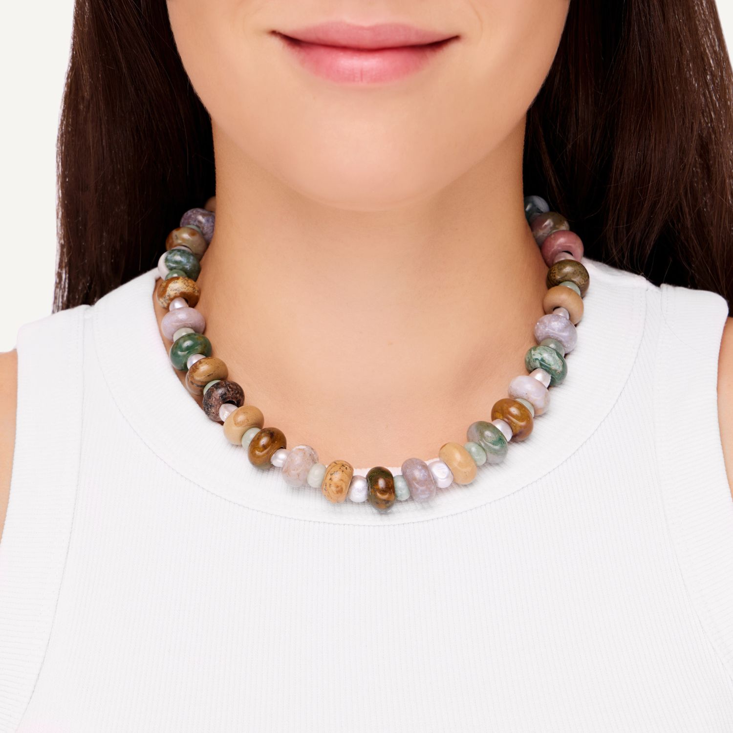 Колье Garden Necklace - Green