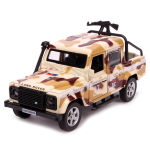 Модель ин. мет. "Land Rover Defender pickup камуфляж" 12см. коробка DEFPICKUP-12MIL-ARMBN (Технопарк)