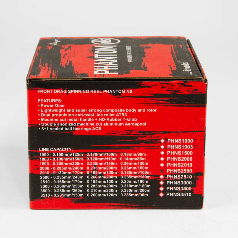 Катушка безынерционная Stinger Phantom NS 2500 (5+1BB, мет. шпуля)