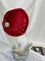 Игольница "Гриб с красной шляпкой" ручной работы