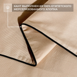 Наволочки 50х70 2 шт Сатин однотонный Элитный 100% египетский хлопок NE00557