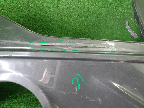 Юбка заднего бампера BMW X2 F39 (17-23) M-paket