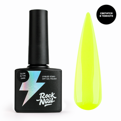 Гель-лак RockNail Summer Beat 444 Crazy Lemon, 10 мл.