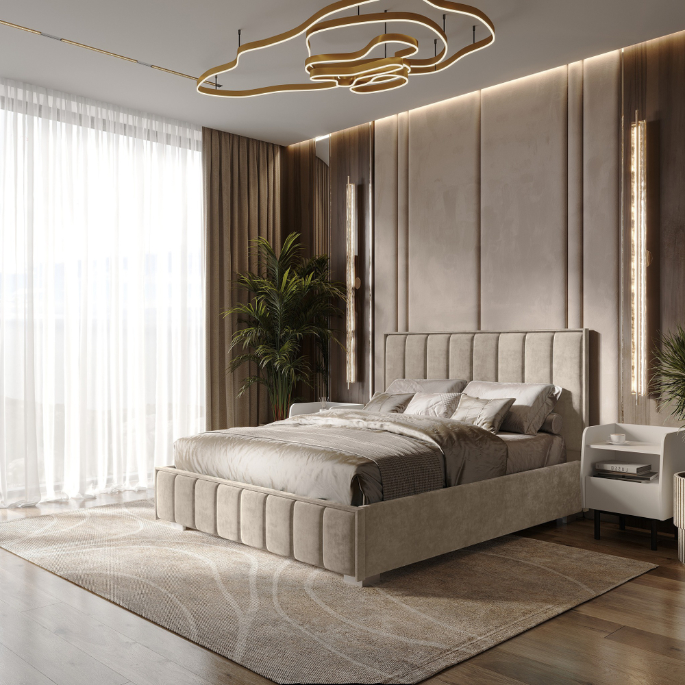 Корпус кровати 1,6 м Мирабель КР-16 NEW (без основания)