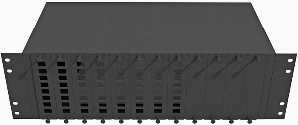 Кросс оптический стоечный  TopLAN КРС-Top-3U-64SC/DLC-BK