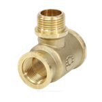 Тройник латунь переходной Ду 20 (3/4") ВР/НР/ВР VALFEX VF.132.L.034