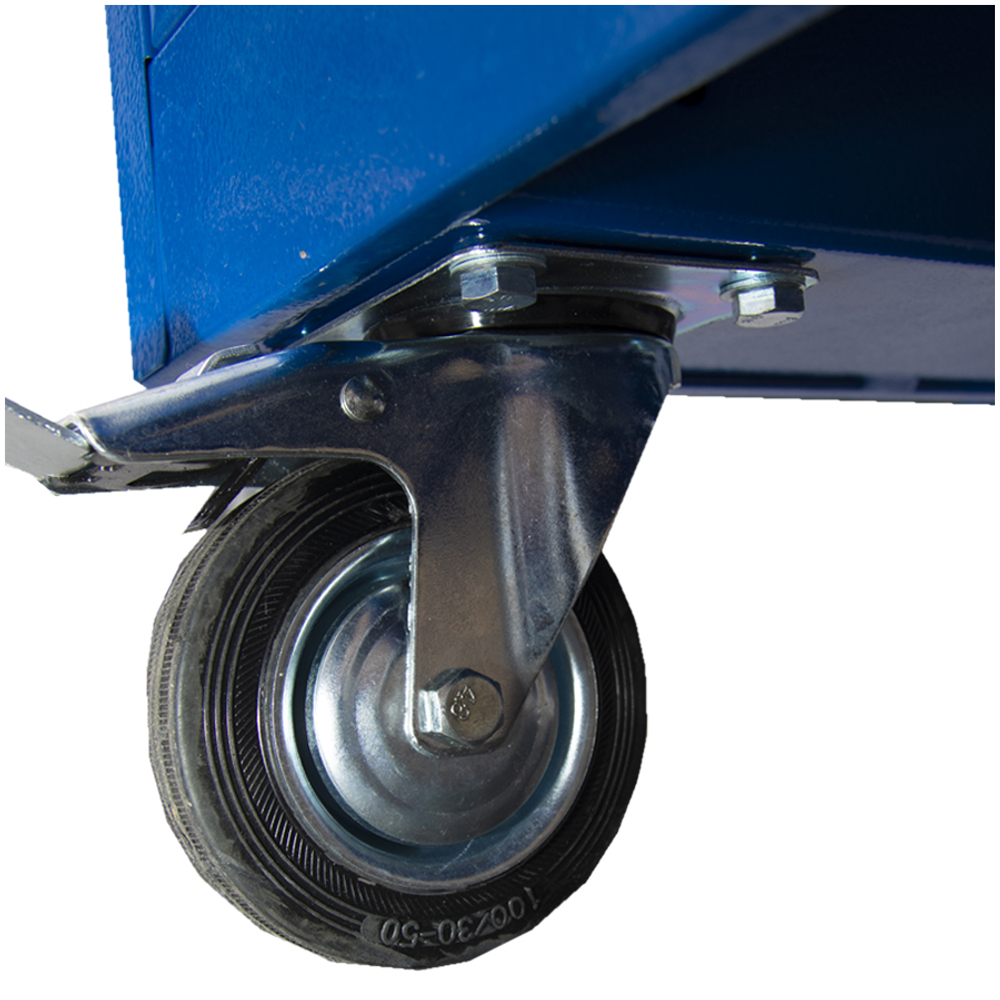 Инструментальная тележка, 7 ящиков, сине-серая, TIV7907P