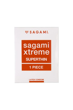Sagami Xtreme 0.04мм - Презервативы латексные, 1шт.