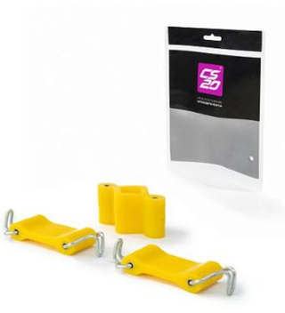 Крепление глушителя 2101-07-1203047/72 (ромб+2ремня) полиуретан ЖЕЛТЫЙ COMFORT CS20 06970