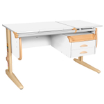 Растущая парта Дэми СУТ 25 с навесной тумбой (1200×610 мм)