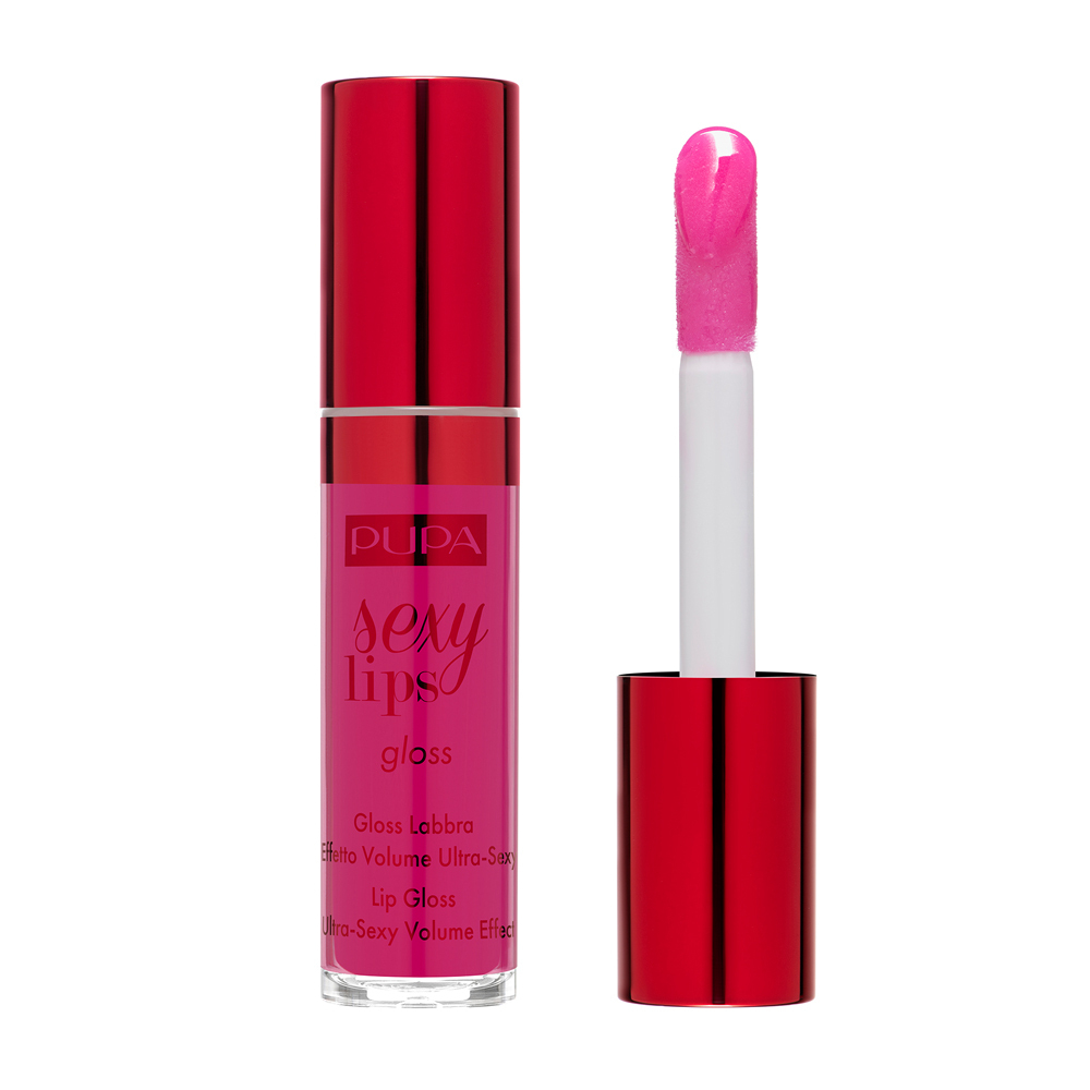 Pupa Тестер Блеск для губ Sexy Lips, тон №006, Чувственная фуксия, 5 мл