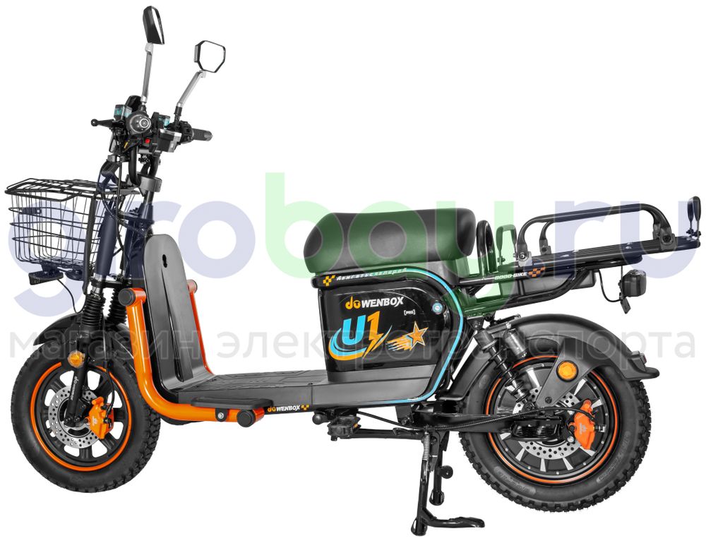 Электровелосипед WENBOX U1 PRO 1200W (60V/45Ah) фото №6