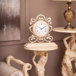 Часы настольные Аделаида Айвори