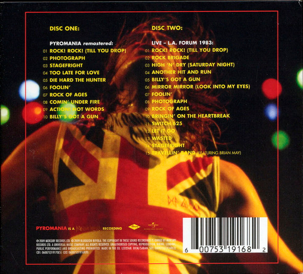 Def Leppard / Pyromania (Deluxe Edition)(2CD)