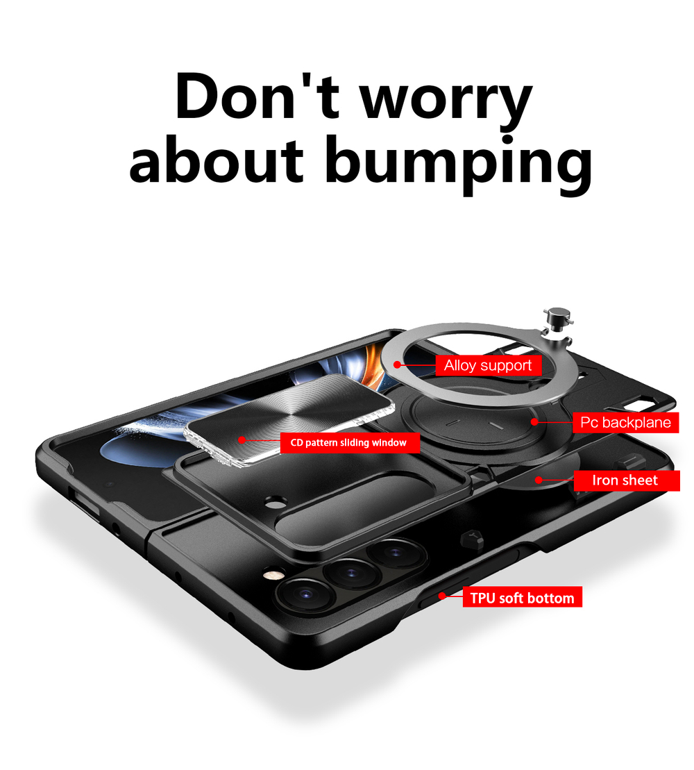 Чехол с кольцом Big Ring Case для Samsung Galaxy Z Fold 7