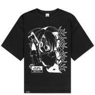 Футболка HAIDED LEAVE IT, черный