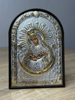 Остробрамская БМ, икона арочная, пластик 96х138