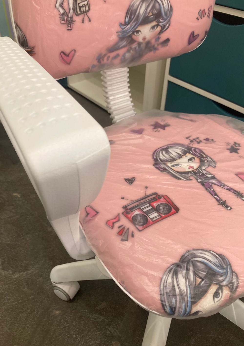 Кресло Форум-2 (П) белое м девочка розовая п Гольф