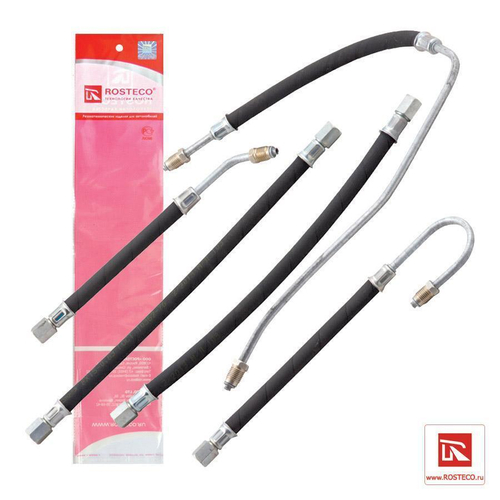 Шланг высокого давления ВАЗ 21082, 2111 инжектор 5шт Rosteco