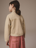 Куртка джинсовая для девочки Next E25-203, Песочный