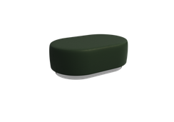 Vermont Пуфик PV-5 Latte Lux 412/Серебро 1200*800*425