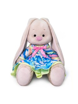 Мягкая игрушка Зайка Ми в платье 34см