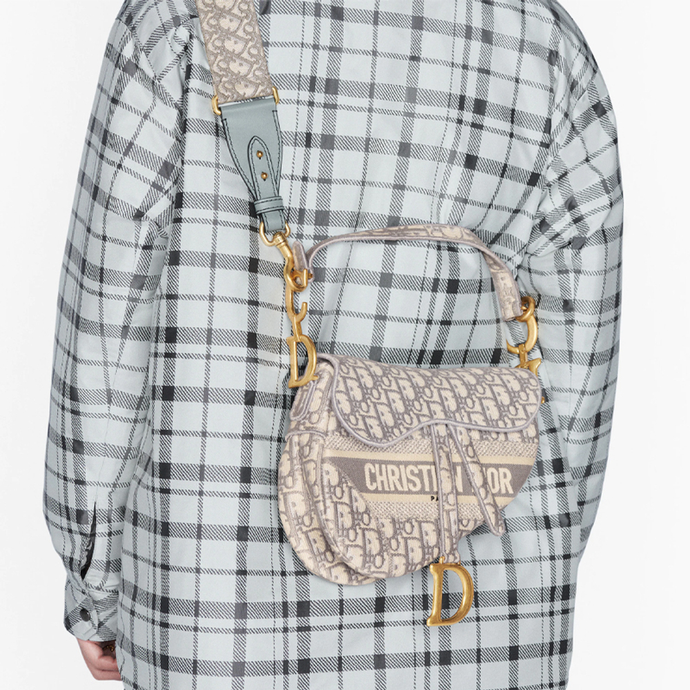 Сумка DIOR Saddle Oblique, M0446CRIW-M932