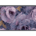 Альбом для рисования 28,5 *19,0 см., 12л., Alingar, на скрепке, мелованный картон (стандарт), 100 г/м2, "Цветы", 4 дизайна в пленке т/у