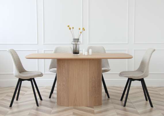 Стол обеденный Type прямоугольный 160*90 см (натуральный дуб)