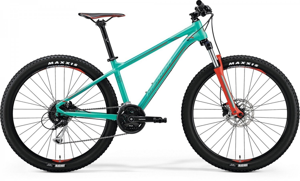 Велосипед Merida Big.Seven 100 (2018) Рама: M (17) Green/Red/DarkGreen