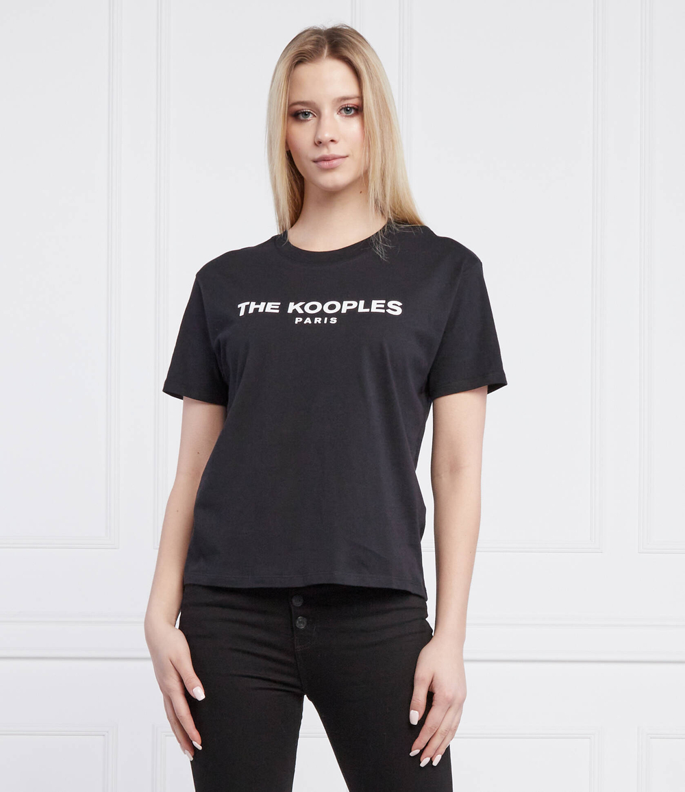 футболка The Kooples - черный(FTSC20036K)