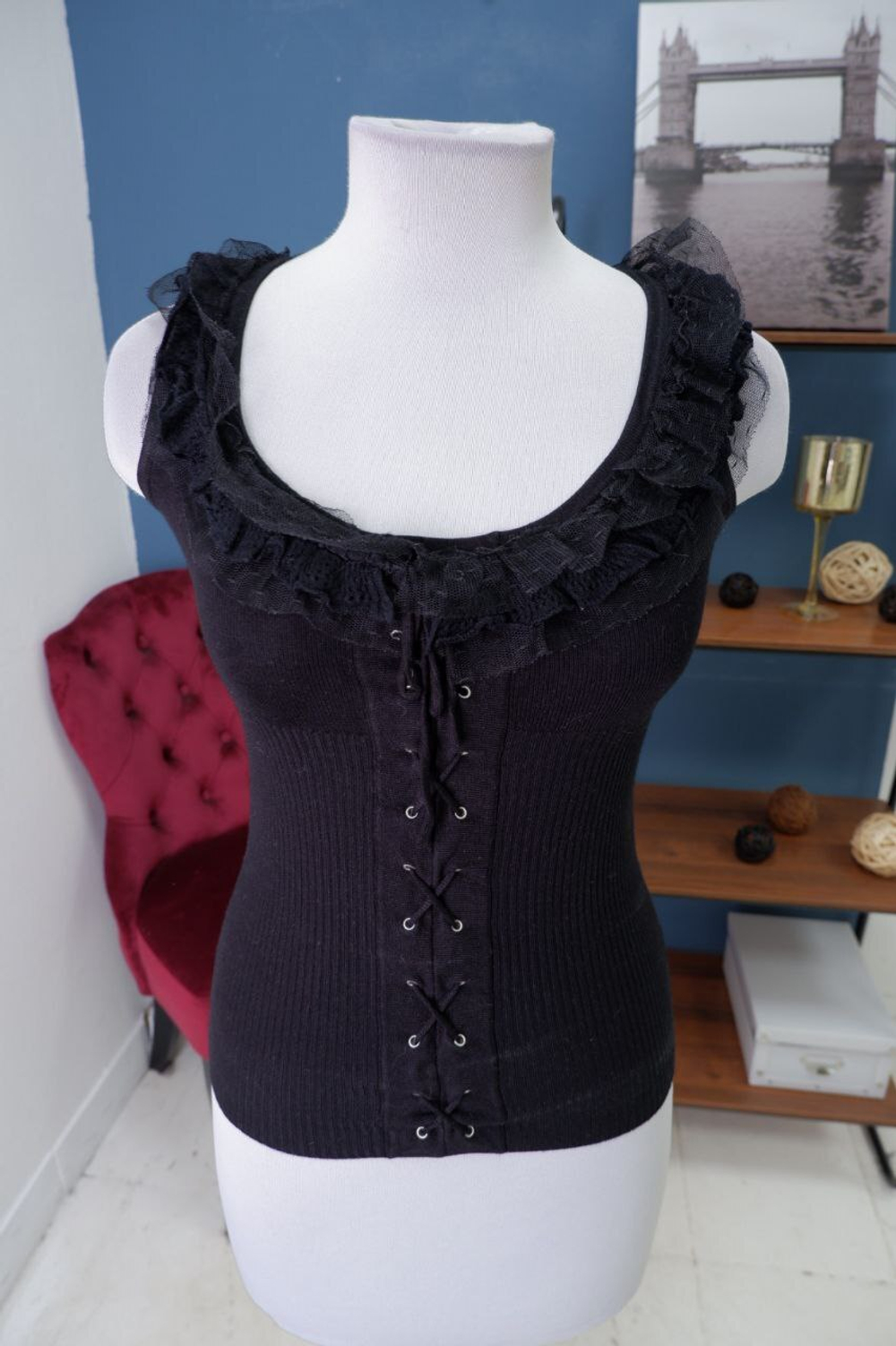 Топ Morgan нарядный 40 размер