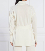 Хлопковый гольф maglia Beatrice B - белый(22FA8283CORE)