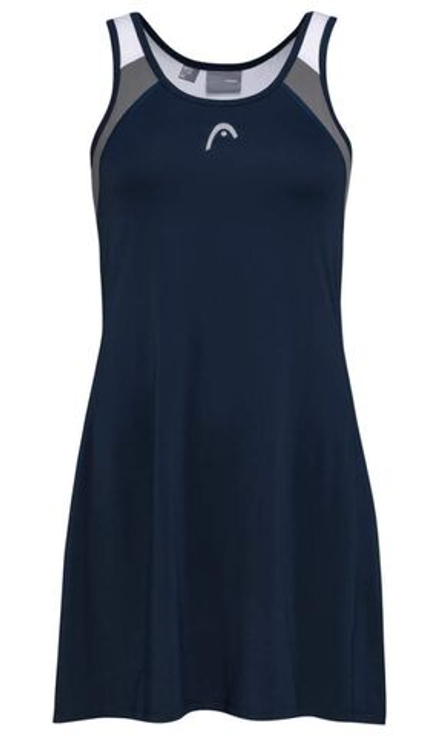 Теннисное платье Head Club 22 Dress W - dark blue