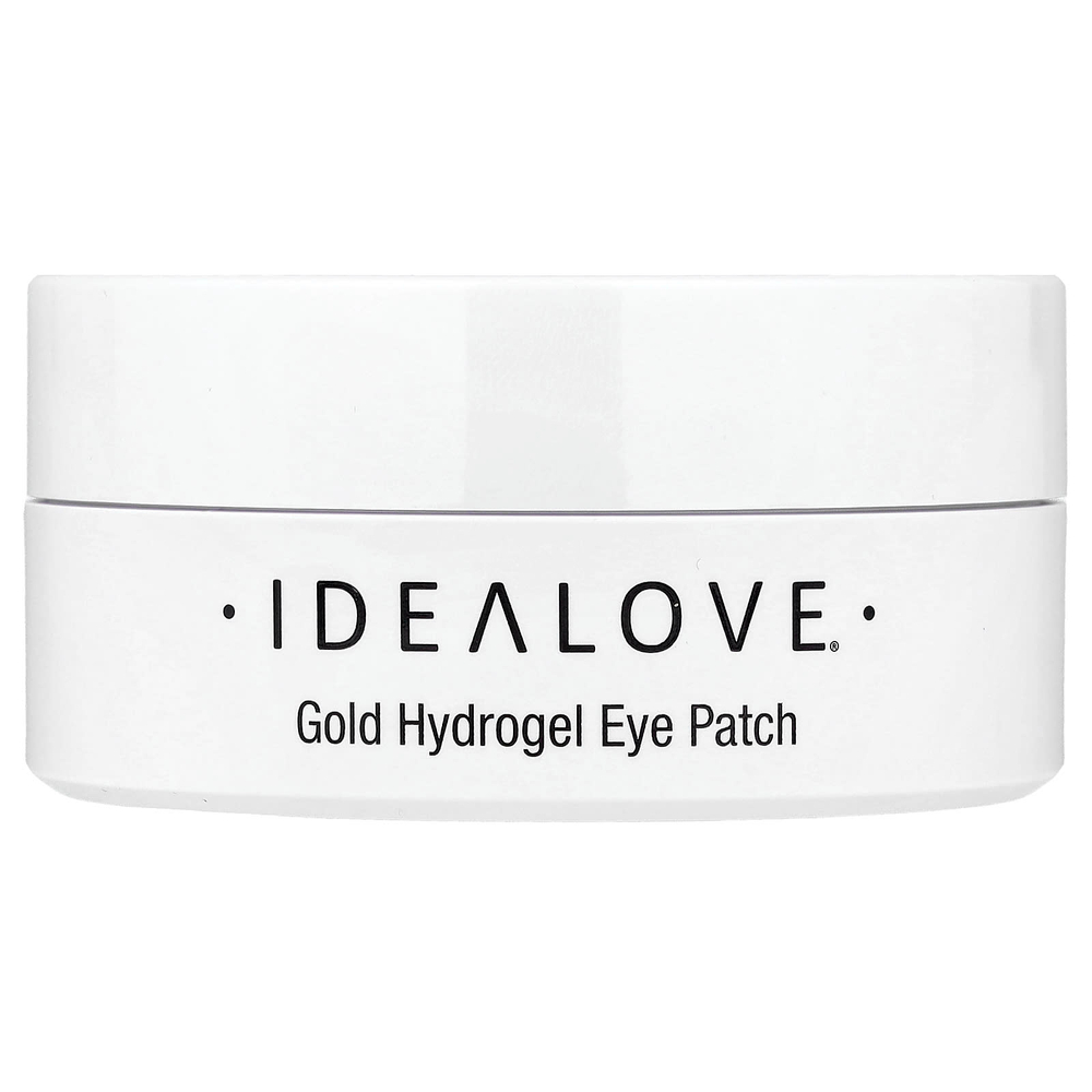 Idealove, Eye Admire, гидрогелевые патчи для глаз с золотом, 60 шт.