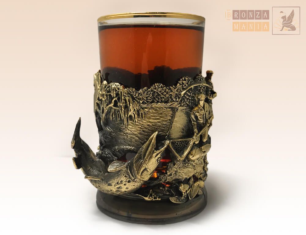 подстаканник Рыбалка на щуку