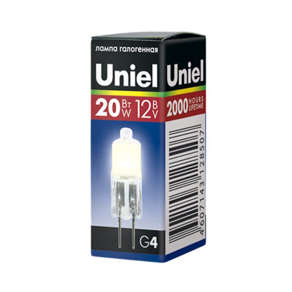 JC-12-20-G4 Лампа галогенная Картонная коробка