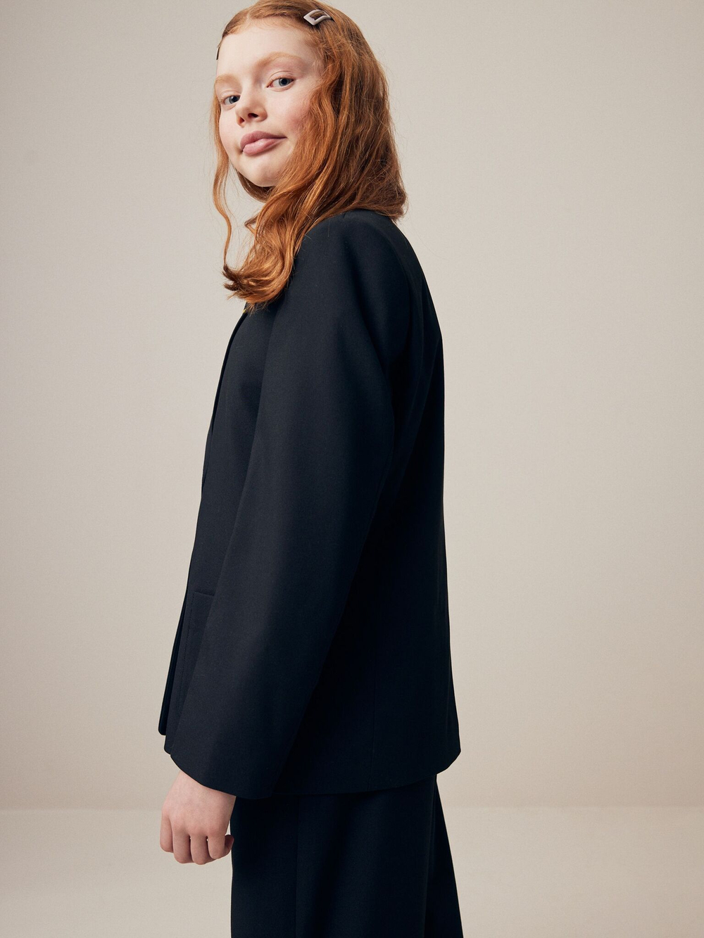 Пиджак школьный для девочки Next Q90-234, Черный