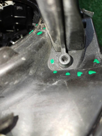 Фара правая Mercedes GLK X204 (2012-2015) ксенон