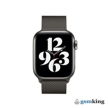 Apple Milanese Loop for Apple Watch 38|40|41mm Graphite (Графитовый) ML743ZM/A