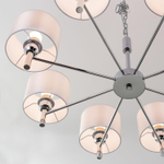 Citilux Аврора CL463180 Люстра с белыми абажурами