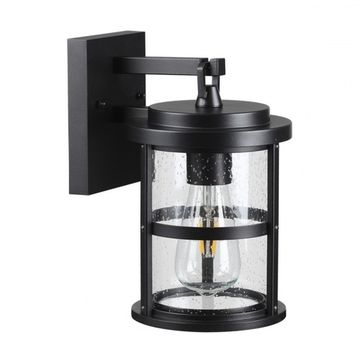 Уличный настенный светильник 4964/1W черный Magus Odeon Light