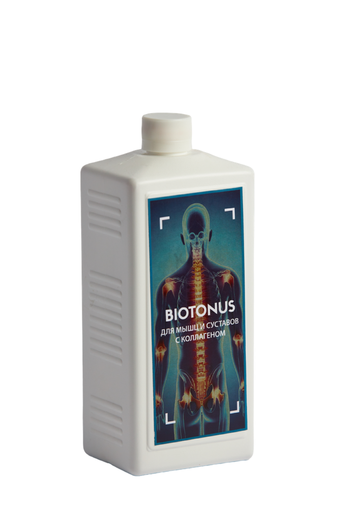 Жидкий концентрат для ванн BIOTONUS Для мышц и суставов с коллагеном
