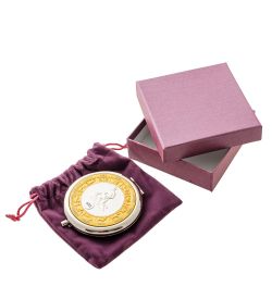 WIN- 02- 1 Зеркало серебр. «Знак Зодиака - Водолей»